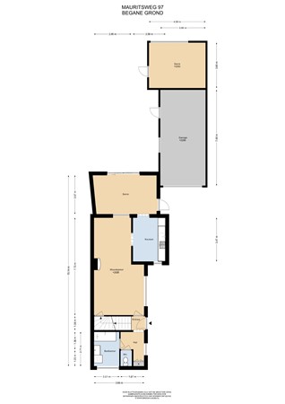 Floorplan - Mauritsweg 97, 6171 AE Stein